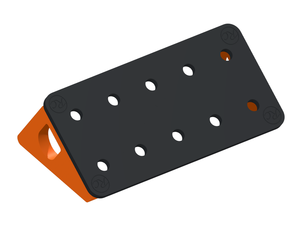 35° / Black + Orange