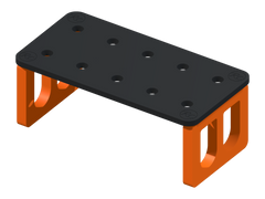 Flat / Black + Orange