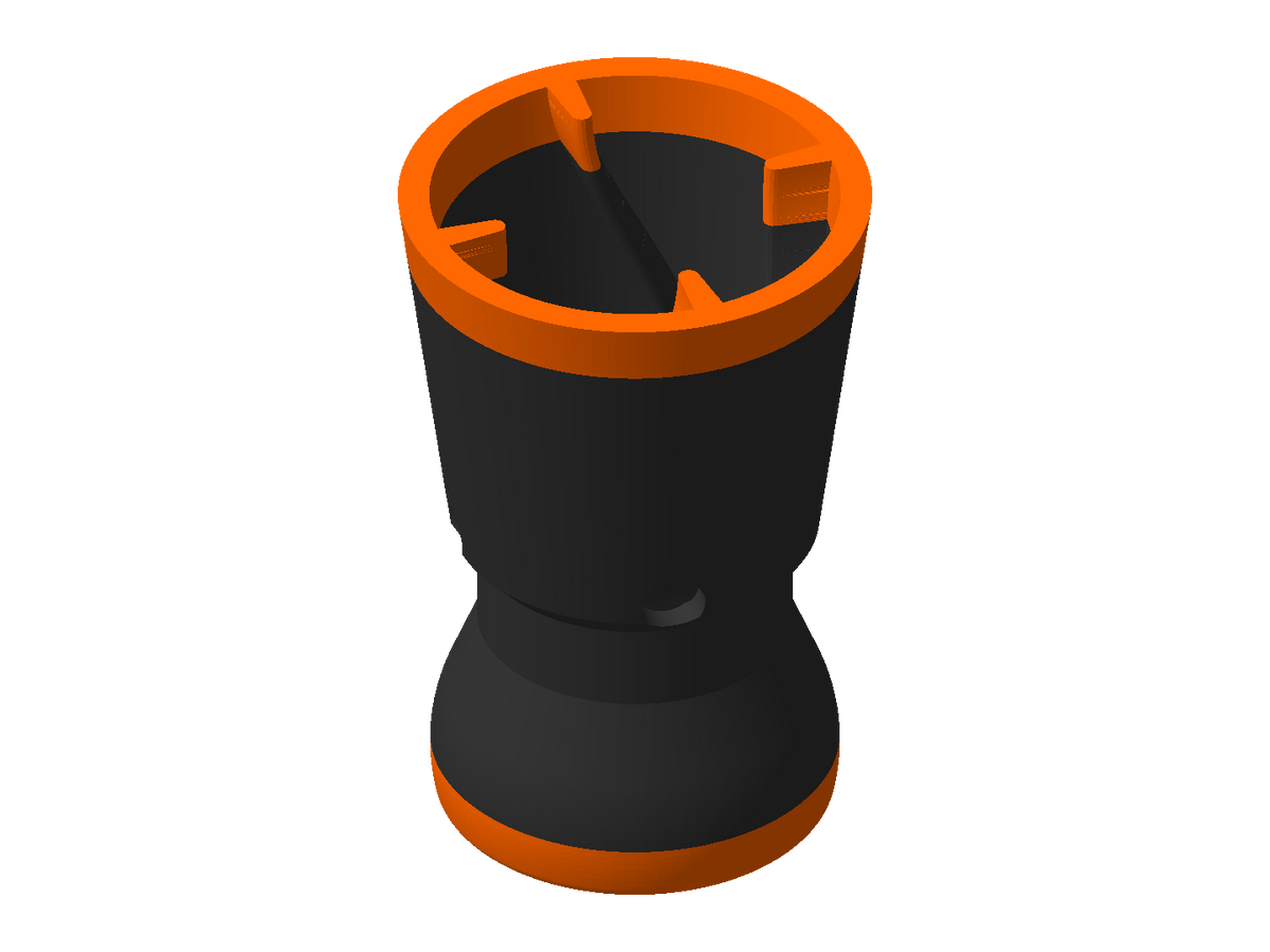 Black + Orange
