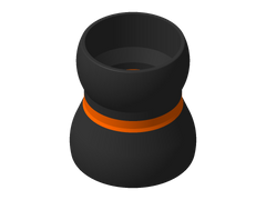 Black + Orange