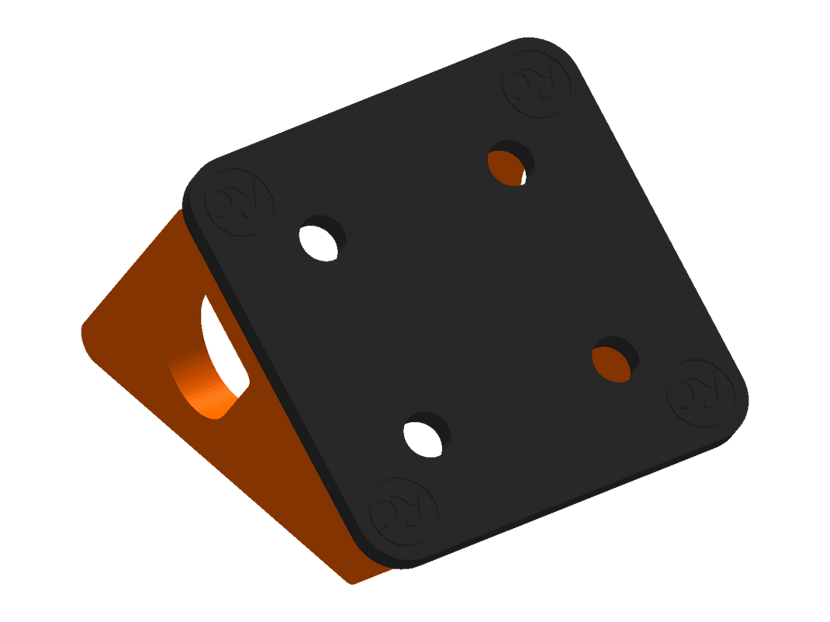 35° / Black + Orange