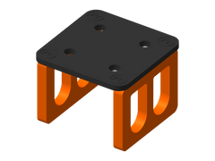 Flat / Black + Orange