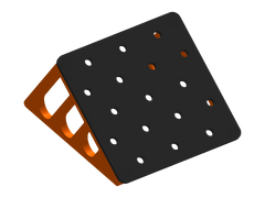 35° / Black + Orange