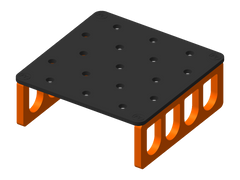 Flat / Black + Orange